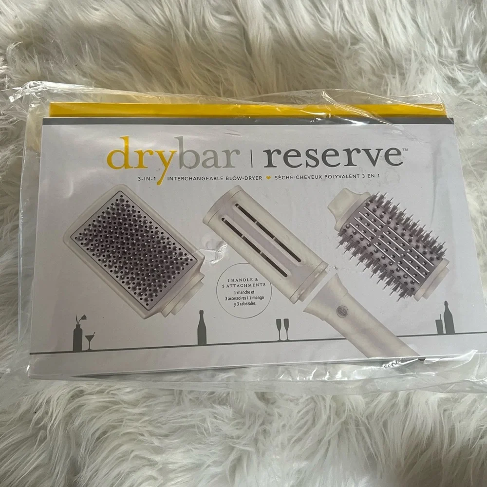 Drybar White 3-in-1 Styling Brush Set